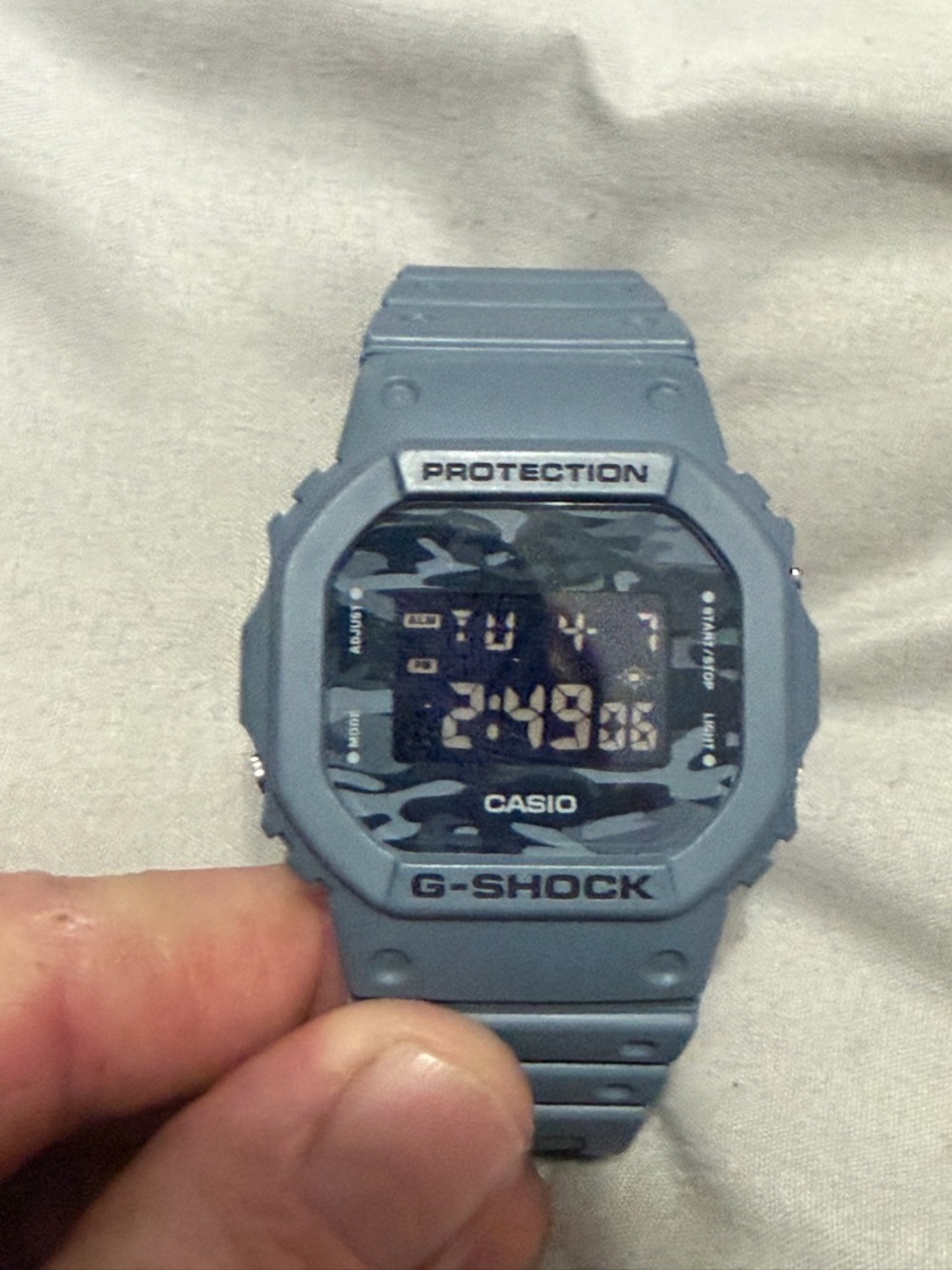 Casio G-Shock Digital Watch in Slate gray camo - Picture 2 of 7